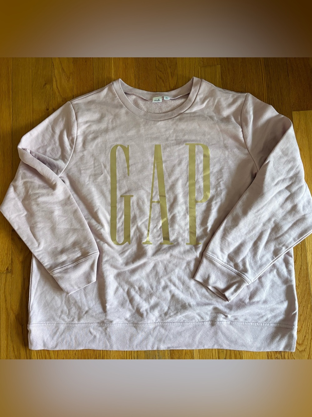 GAP Logo Pink Crewneck Sweatshirt - Women’s Size XXL